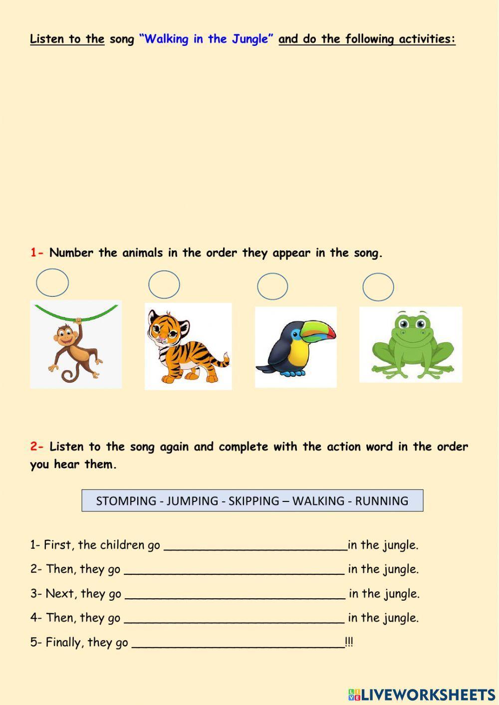 Walking in the Jungle