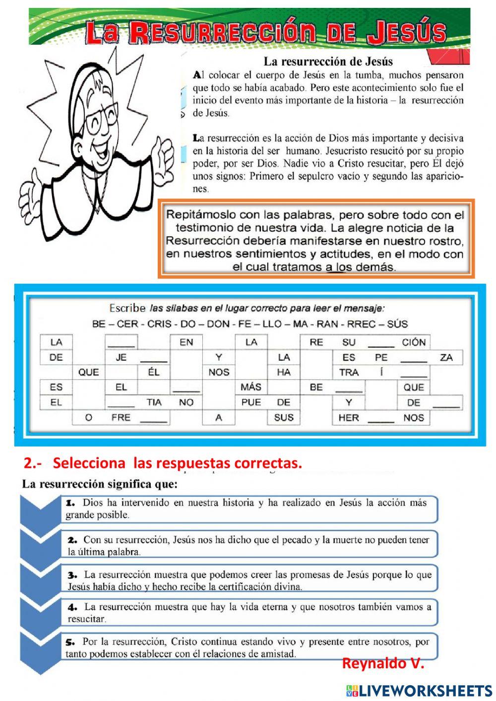 Resurrección de Jesús