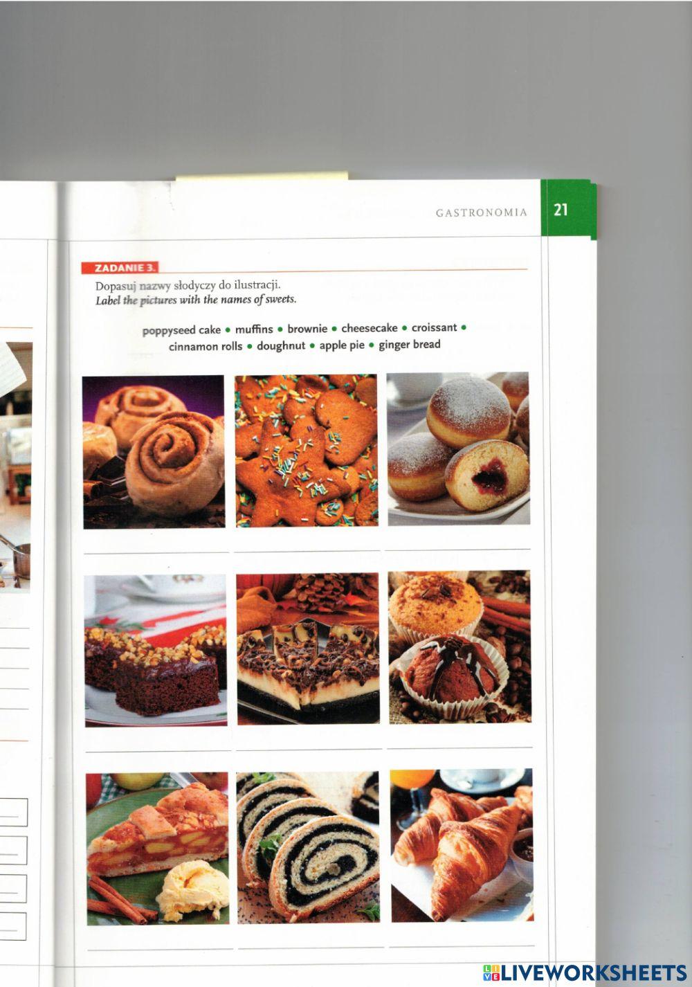 I'm confectioner Food industry