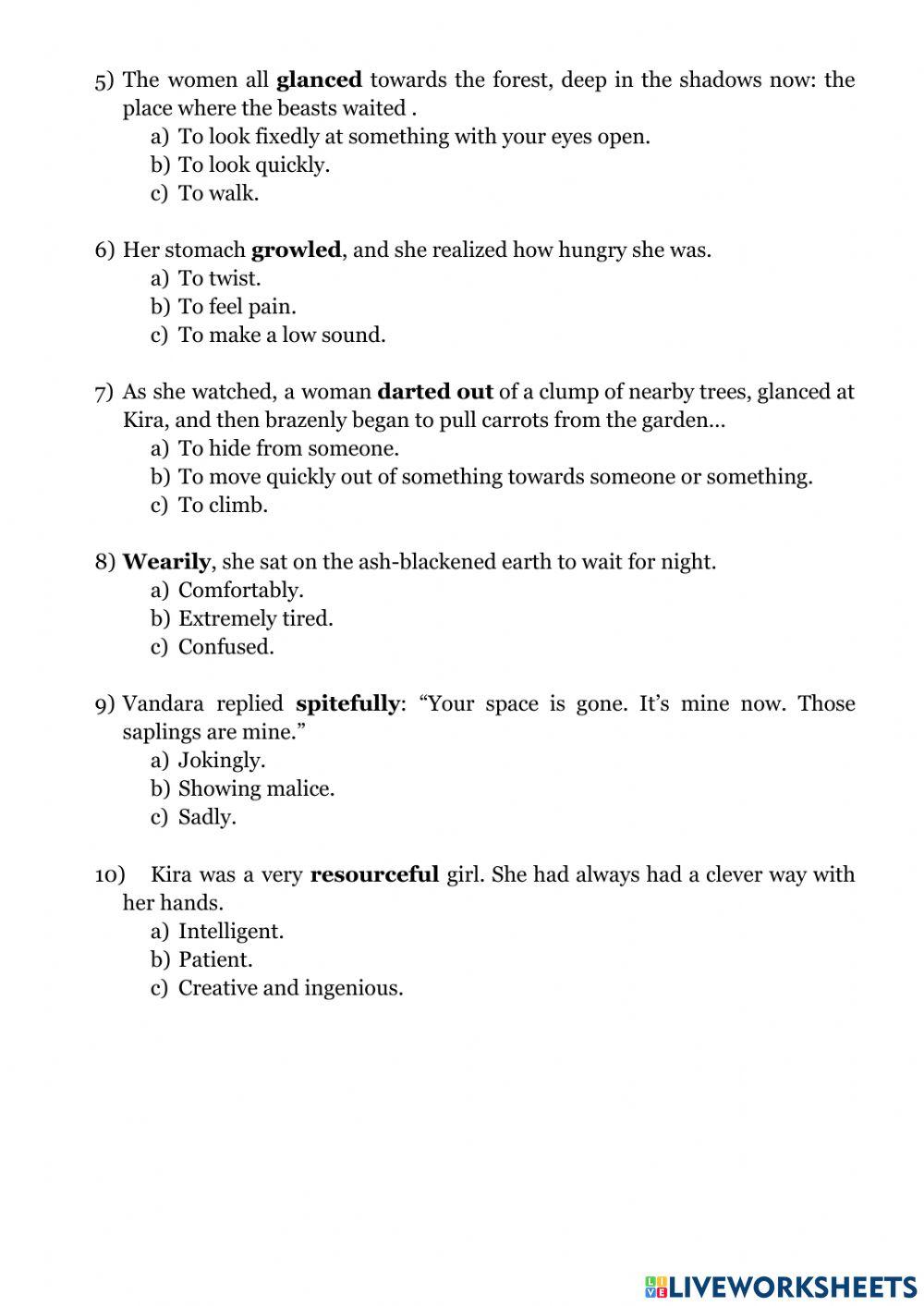 Gathering Blue Chapter -2