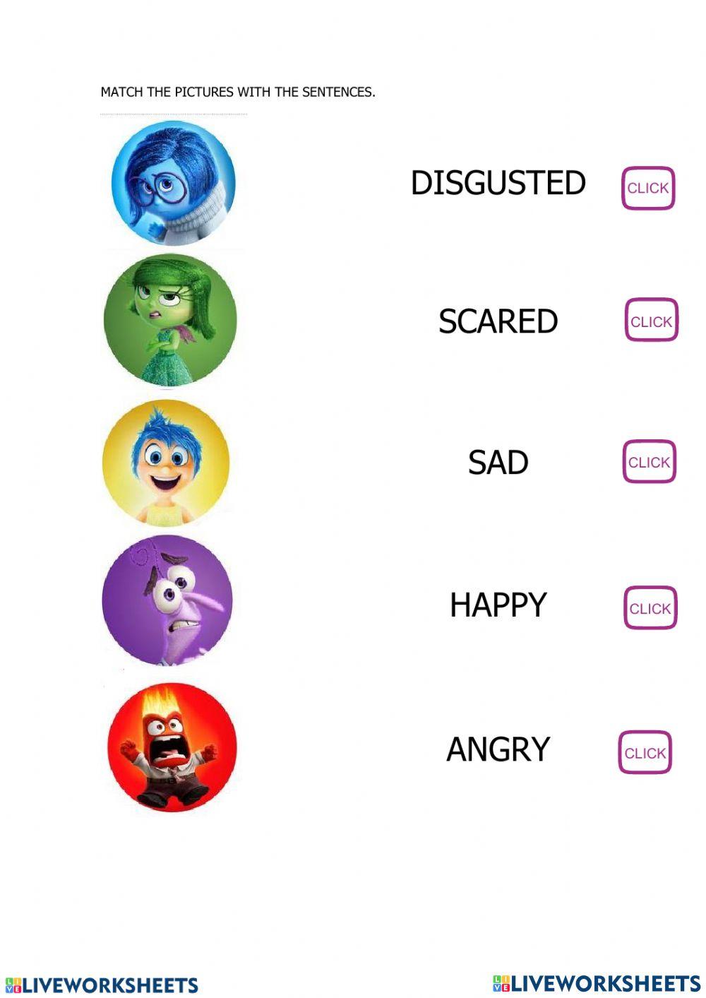 Inside out - listen and match