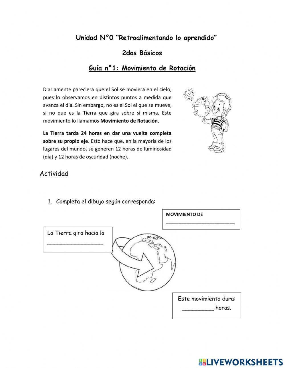 Unidad de Repaso, ciencias