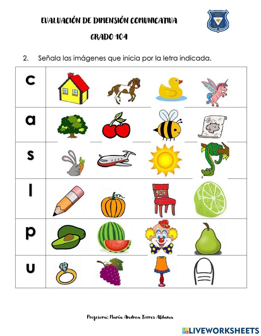 Evaluación de Dimensión Comunicativa