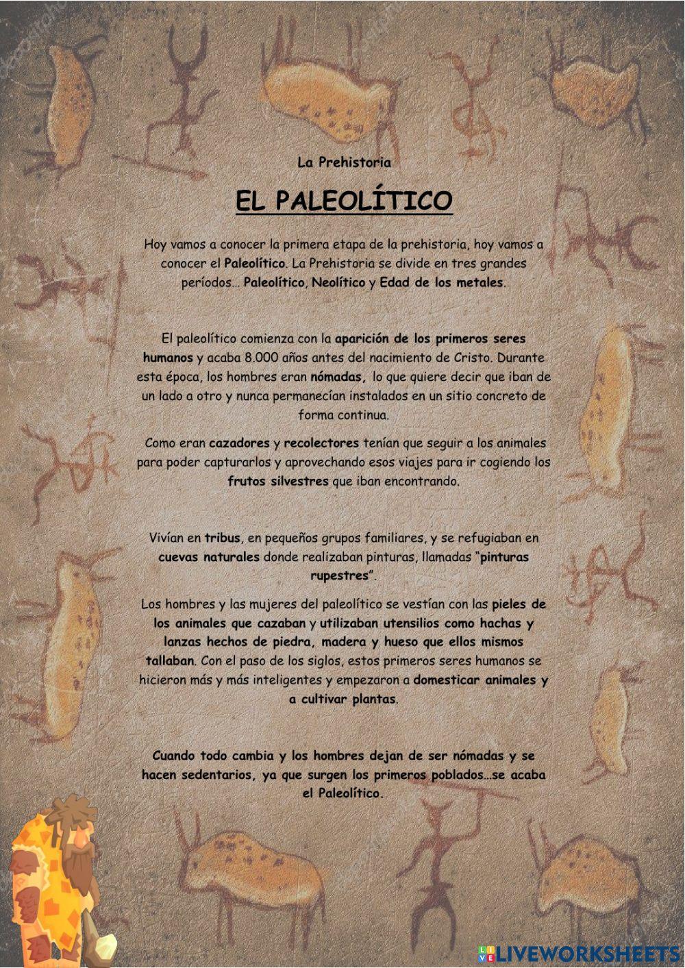 El Paleolítico