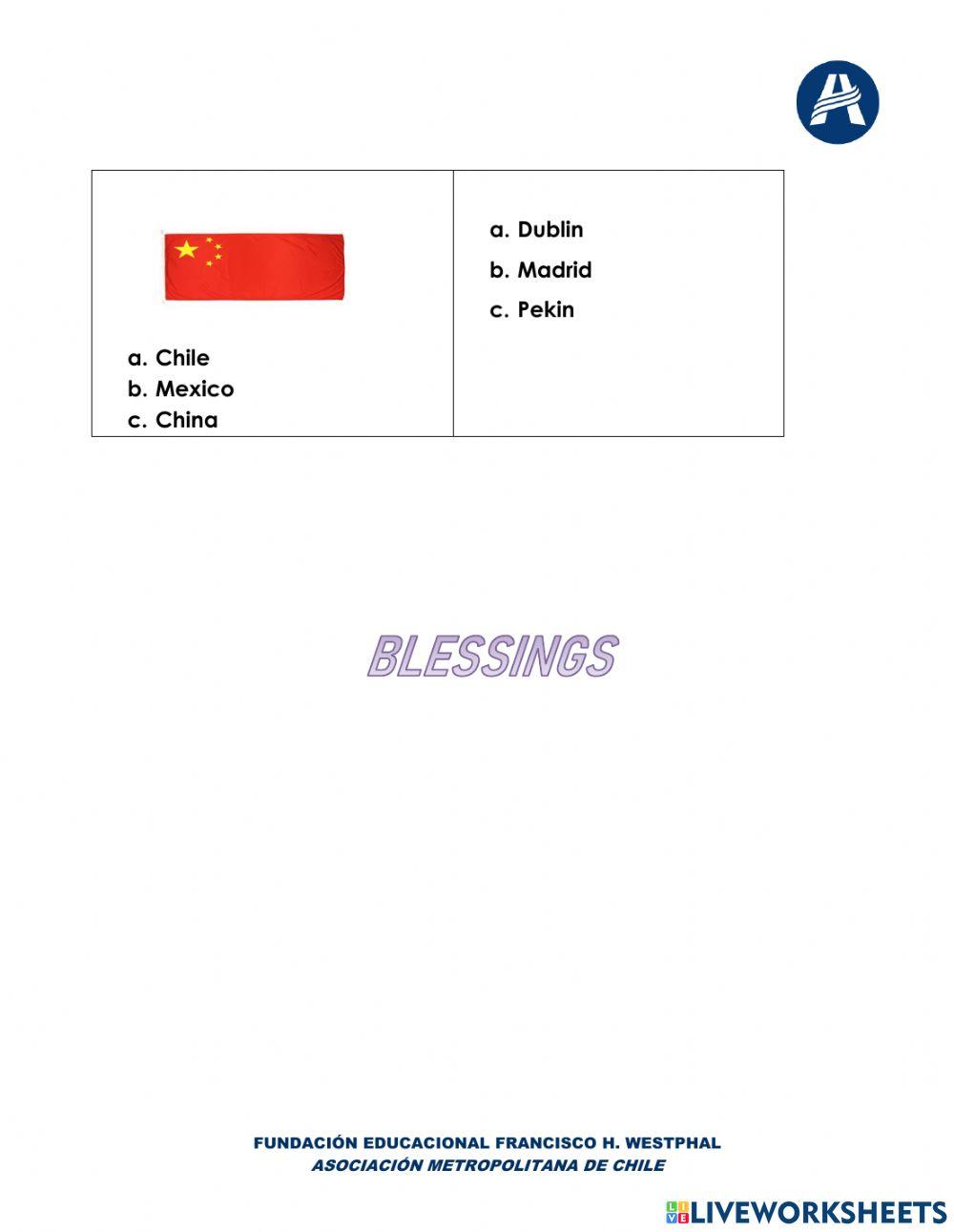 Countries and Capitals