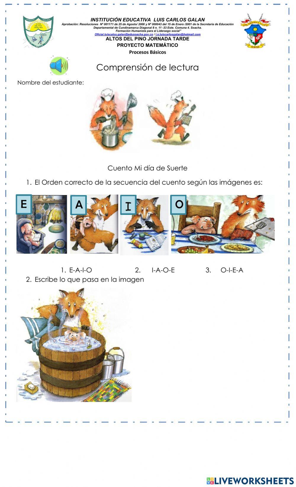 Comprensión lectora