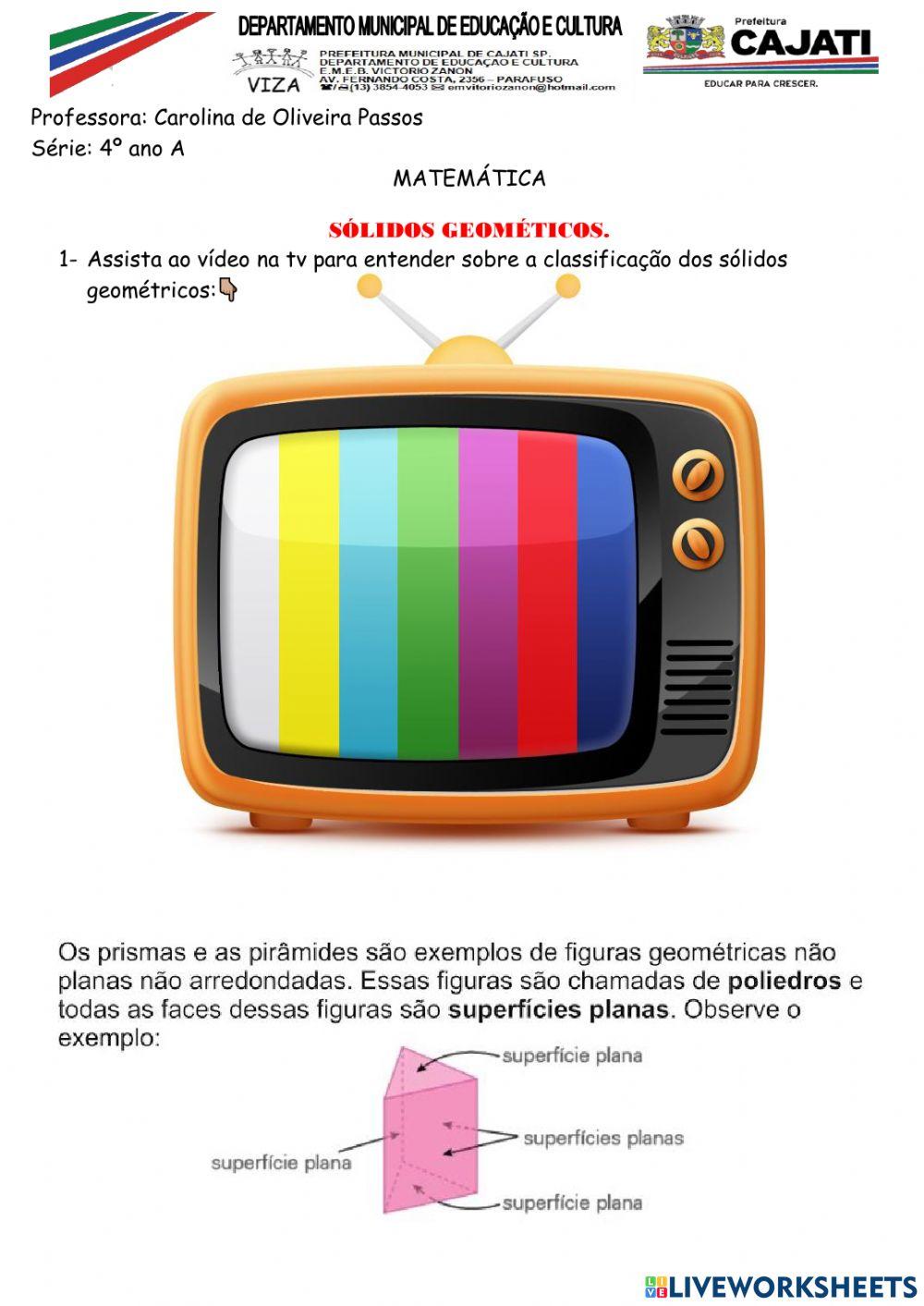 Sólidos geométricos