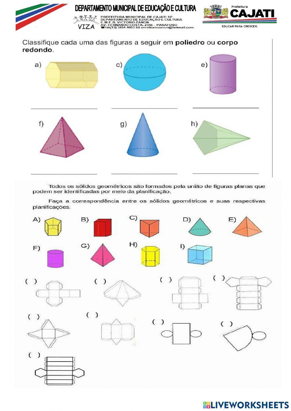 Sólidos geométricos