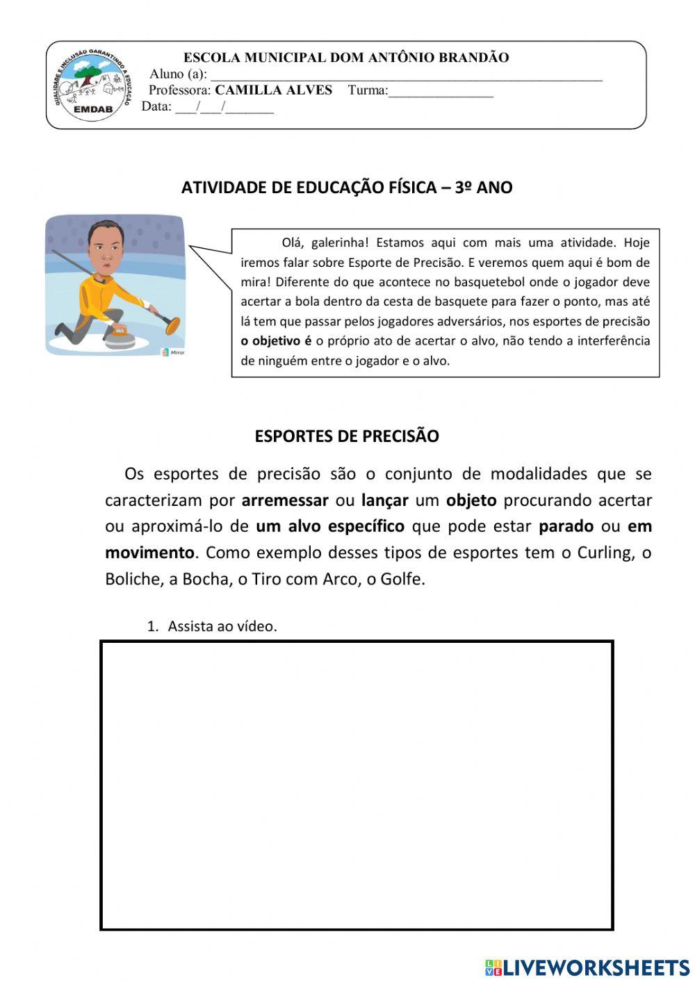 Esportes de Precisão