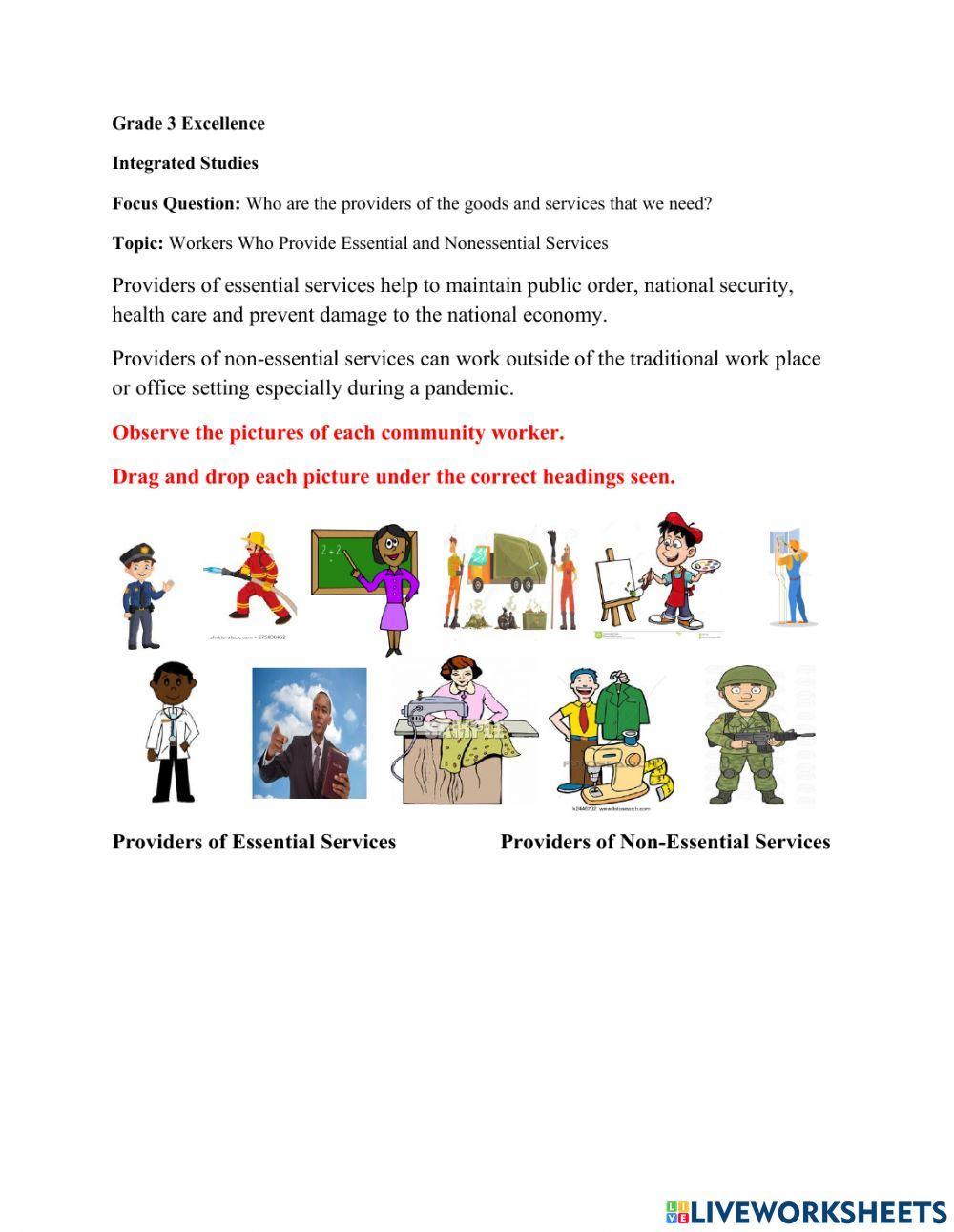 4915798 integrated studies providers of essential and