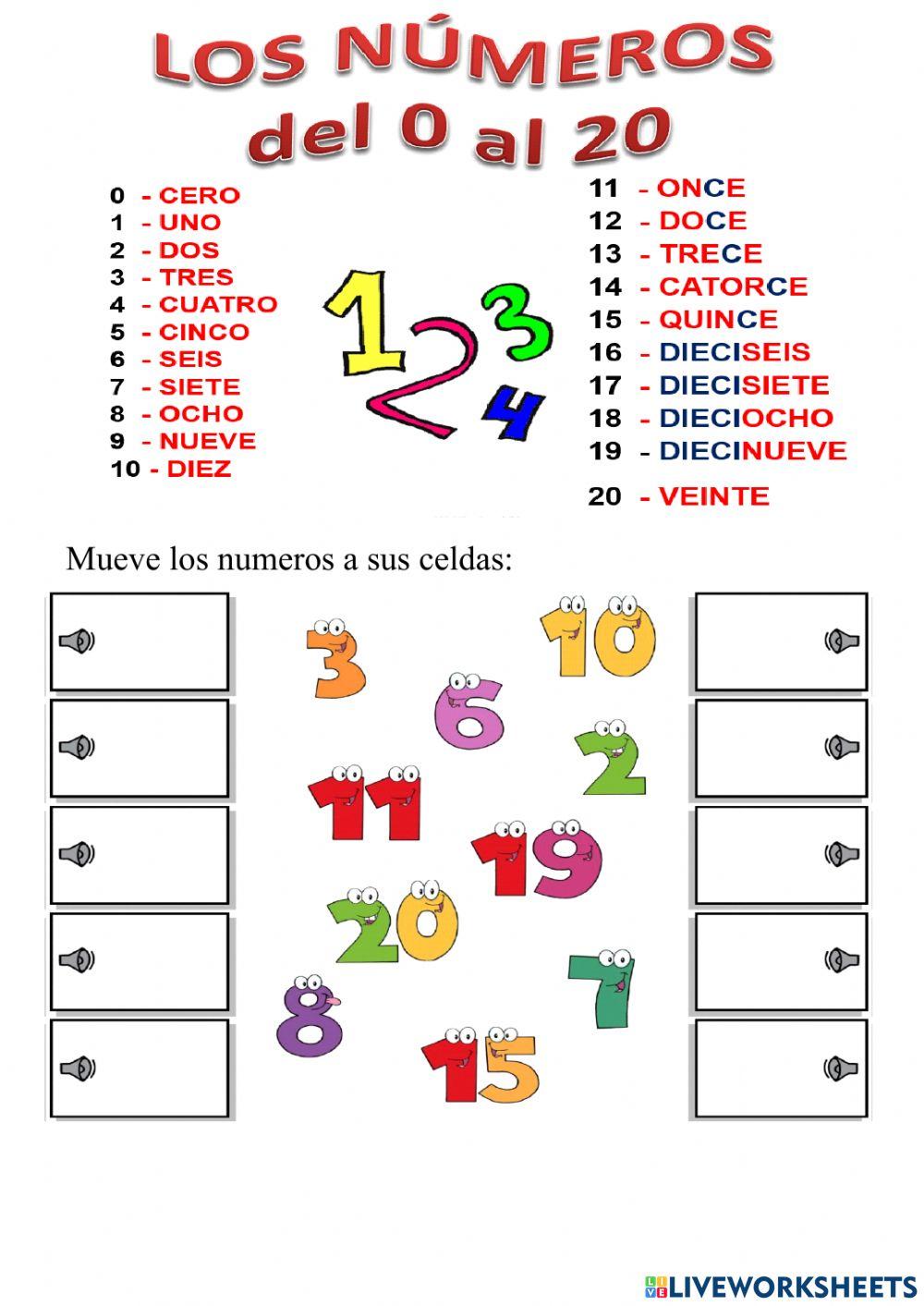 Los numeros y los colores