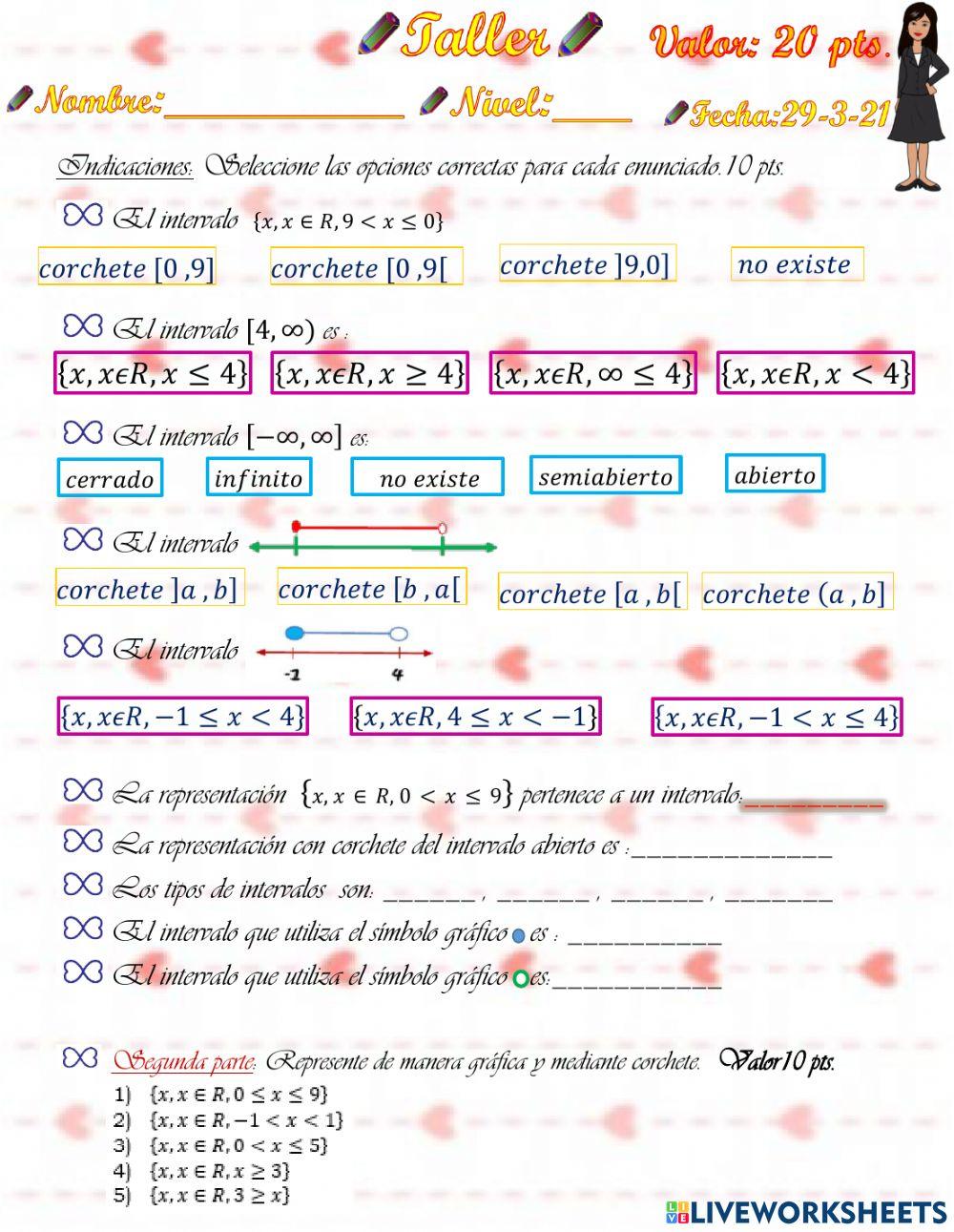 taller de intervalos 