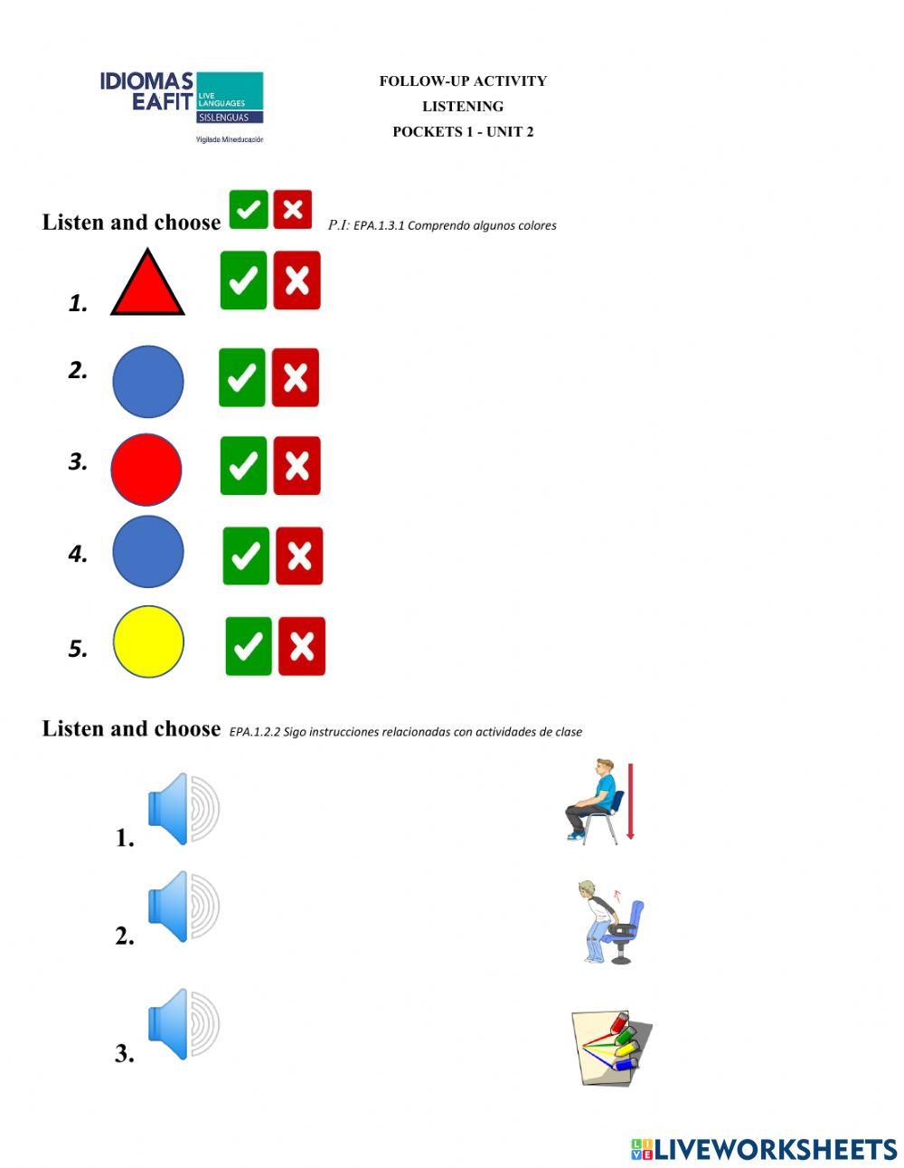 Pockets 1-unit 2-follow up