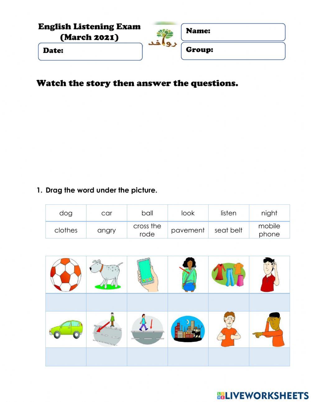 GROUP1 - 5-Darres7 -Listening Exam