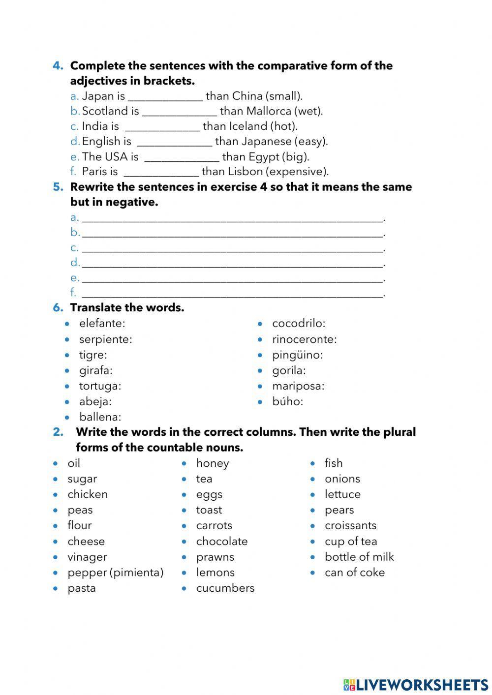2ºESO unit 4 (pulse workbook) 2ºESO unit 4 (pulse workbook)