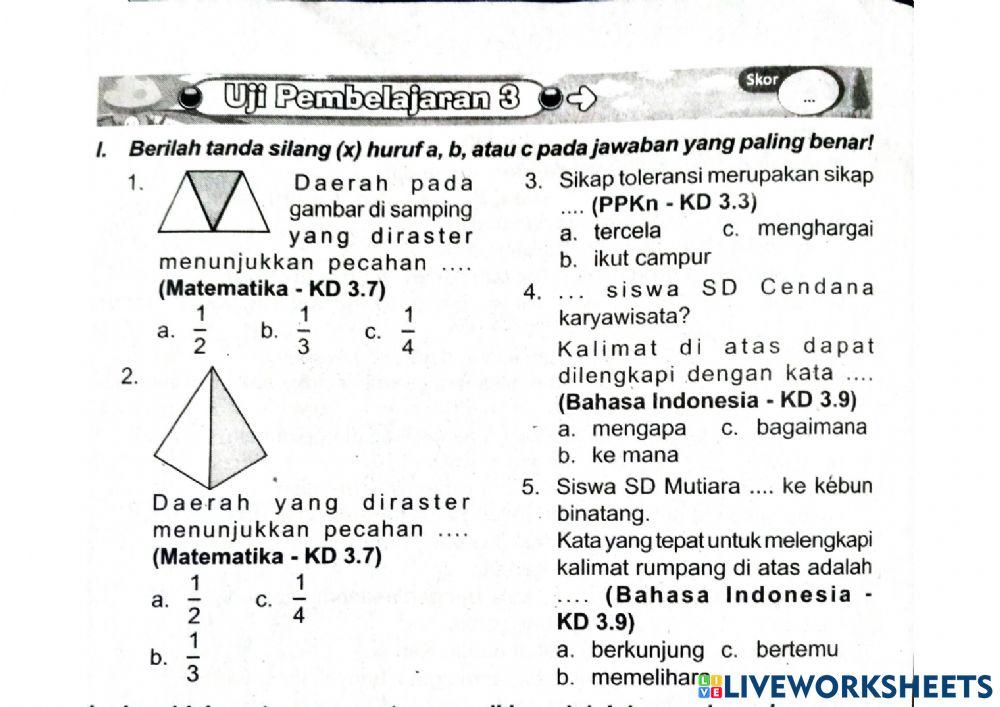 Tema 7 subtema 4 pb 1 dan 2