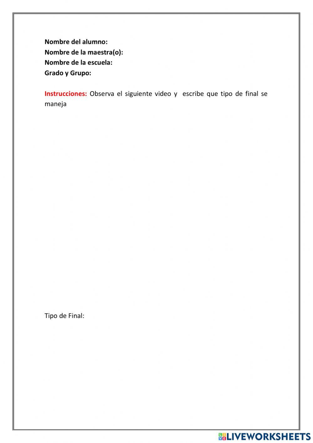 Leer un subgénero narrativo de tu preferencia