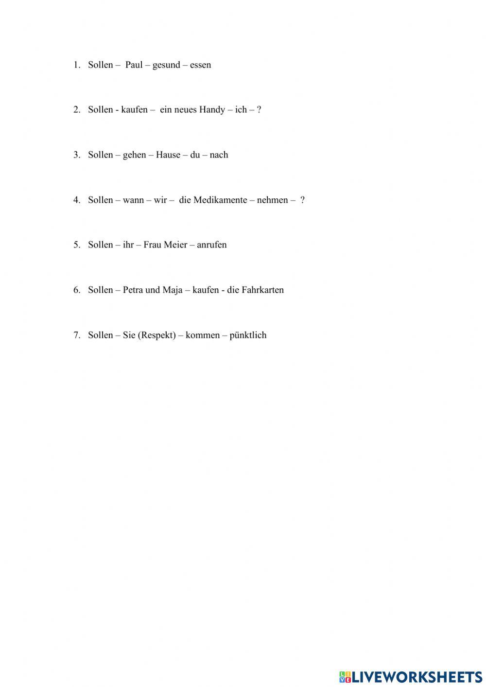 2924980 Konjugation Sollen Shreyakajrekar 2924980 Konjugation Sollen Shreyakajrekar