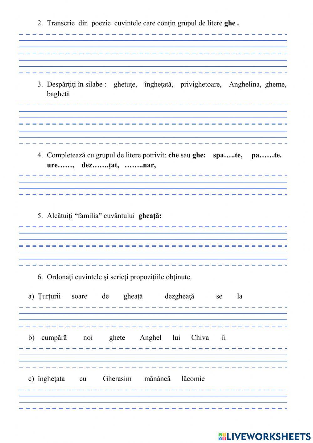 Grupul de litere che ghe
