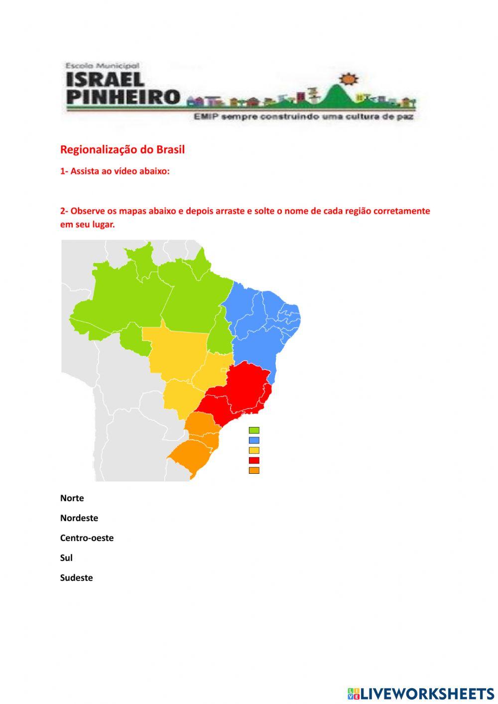 Regionalização do Brasil EMIP