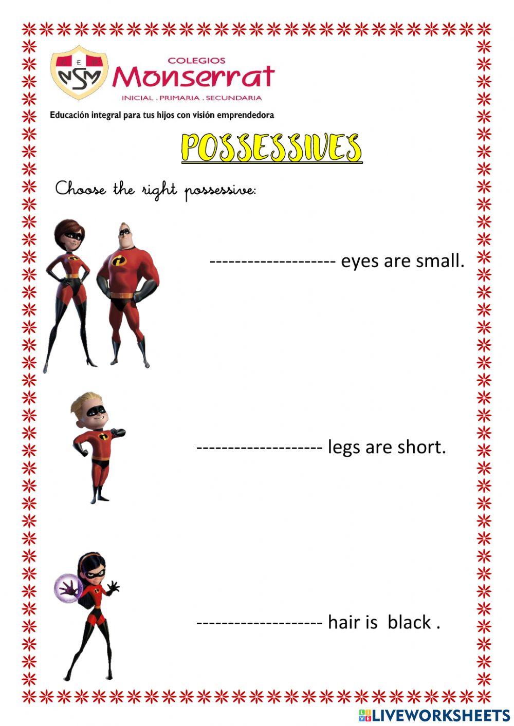 Possessives