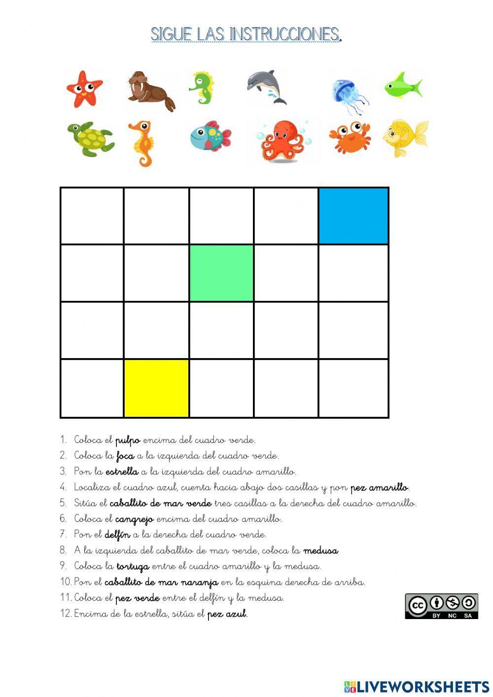 Atención-orientación espacial.