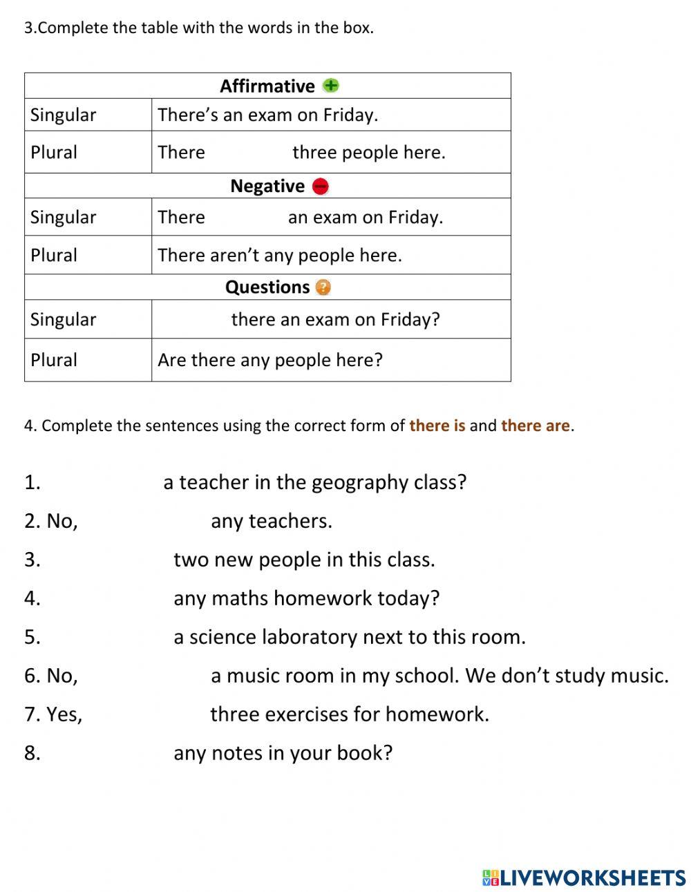 Have - has got and there is -are.EP2. (pg.7).