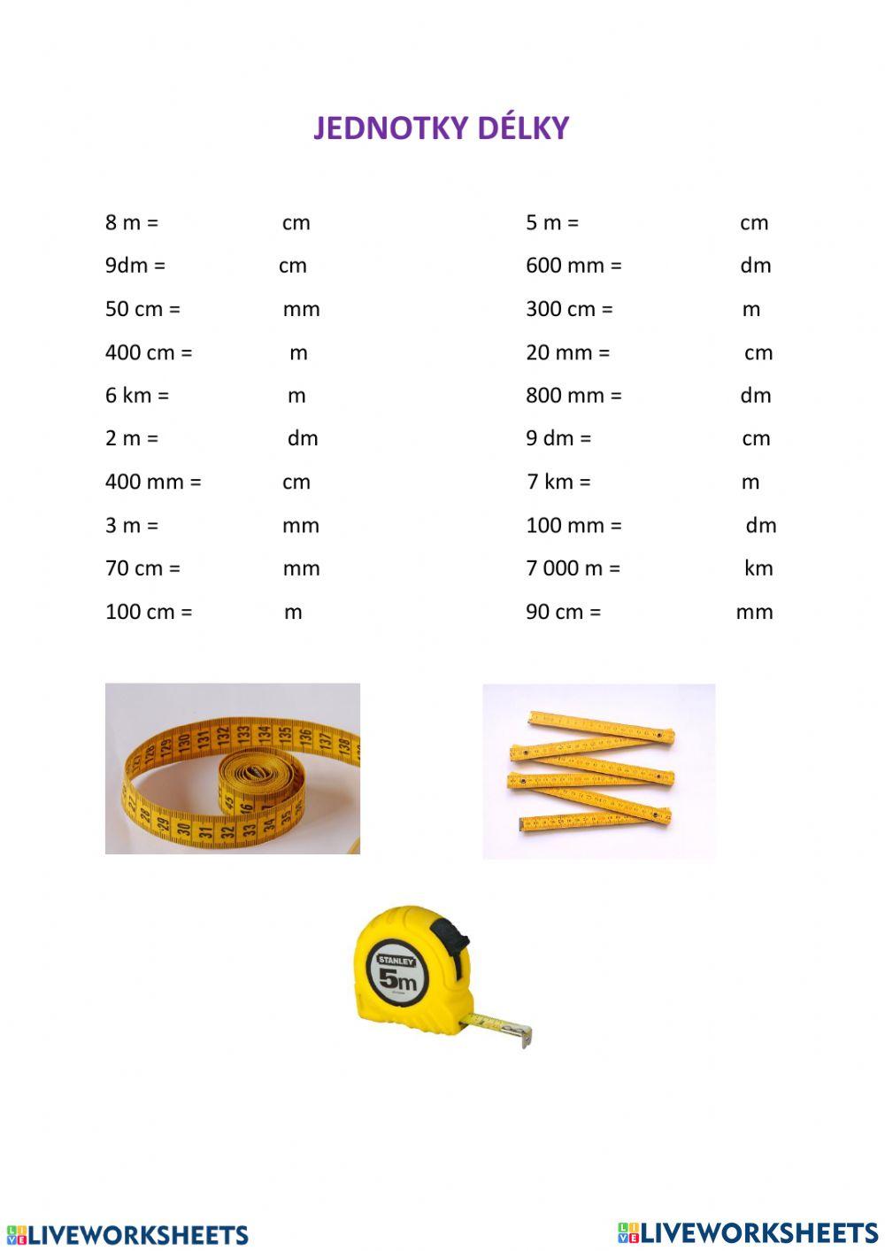 Jednotky délky