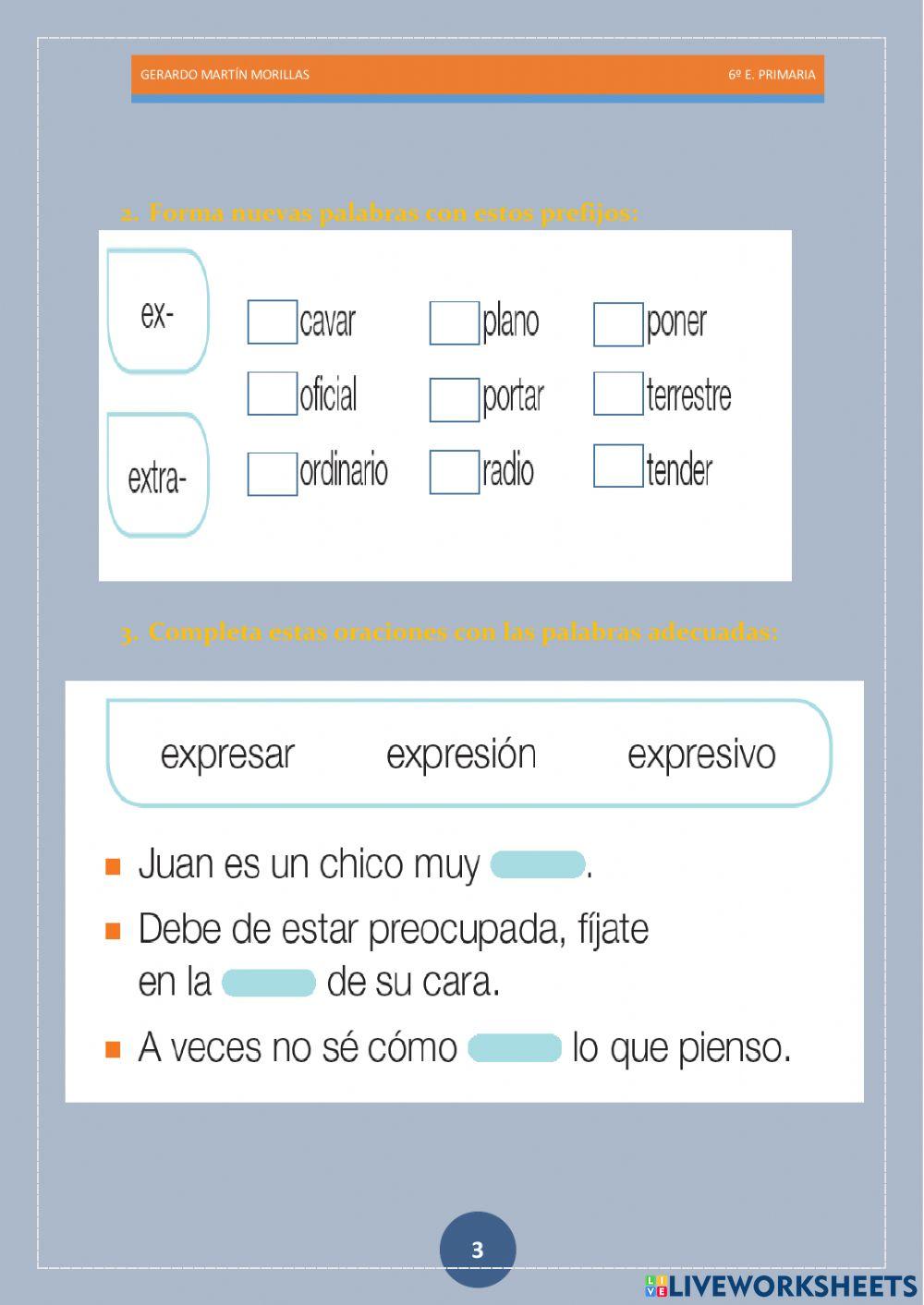 Ortografía. Ficha 11.