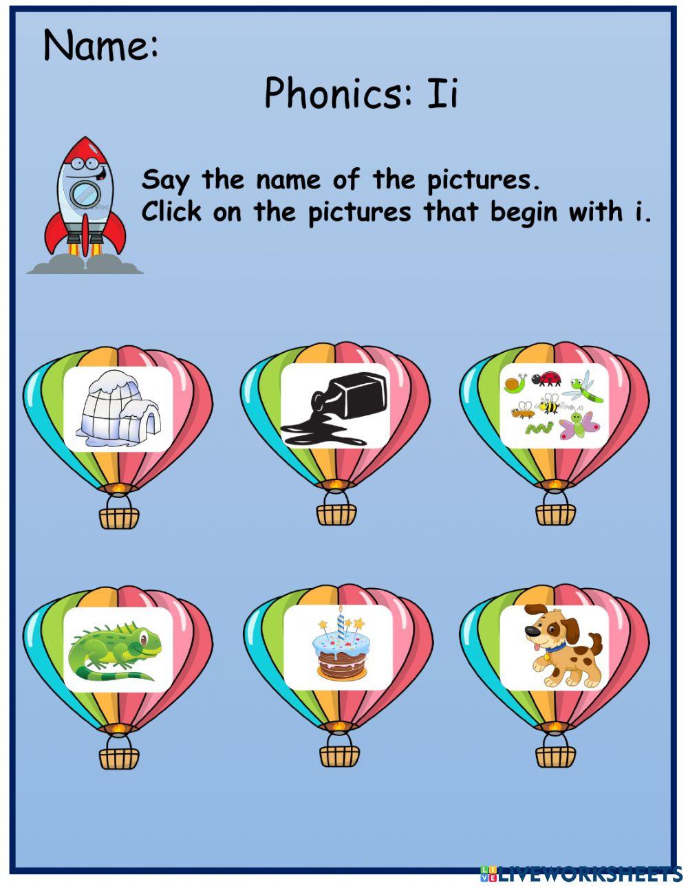 Letter Ii Recognition and Phonics
