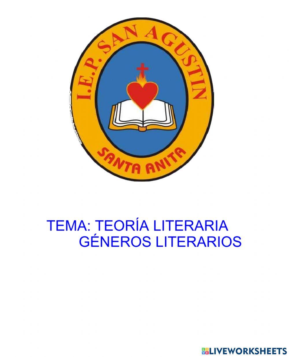 Generos literarios