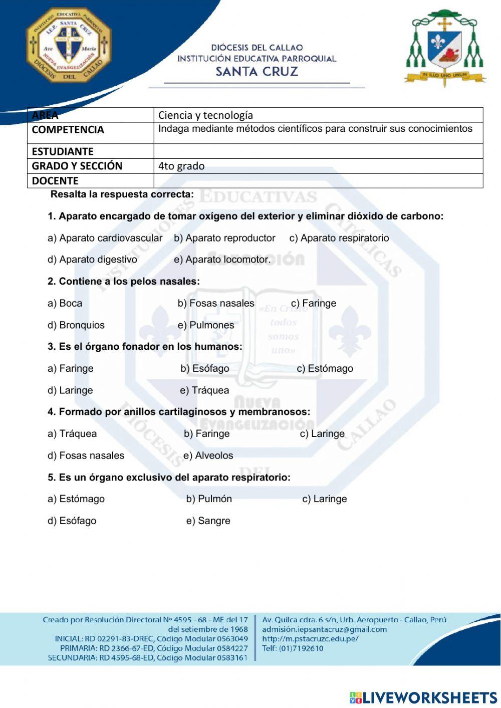 APARATO RESPIRATORIO