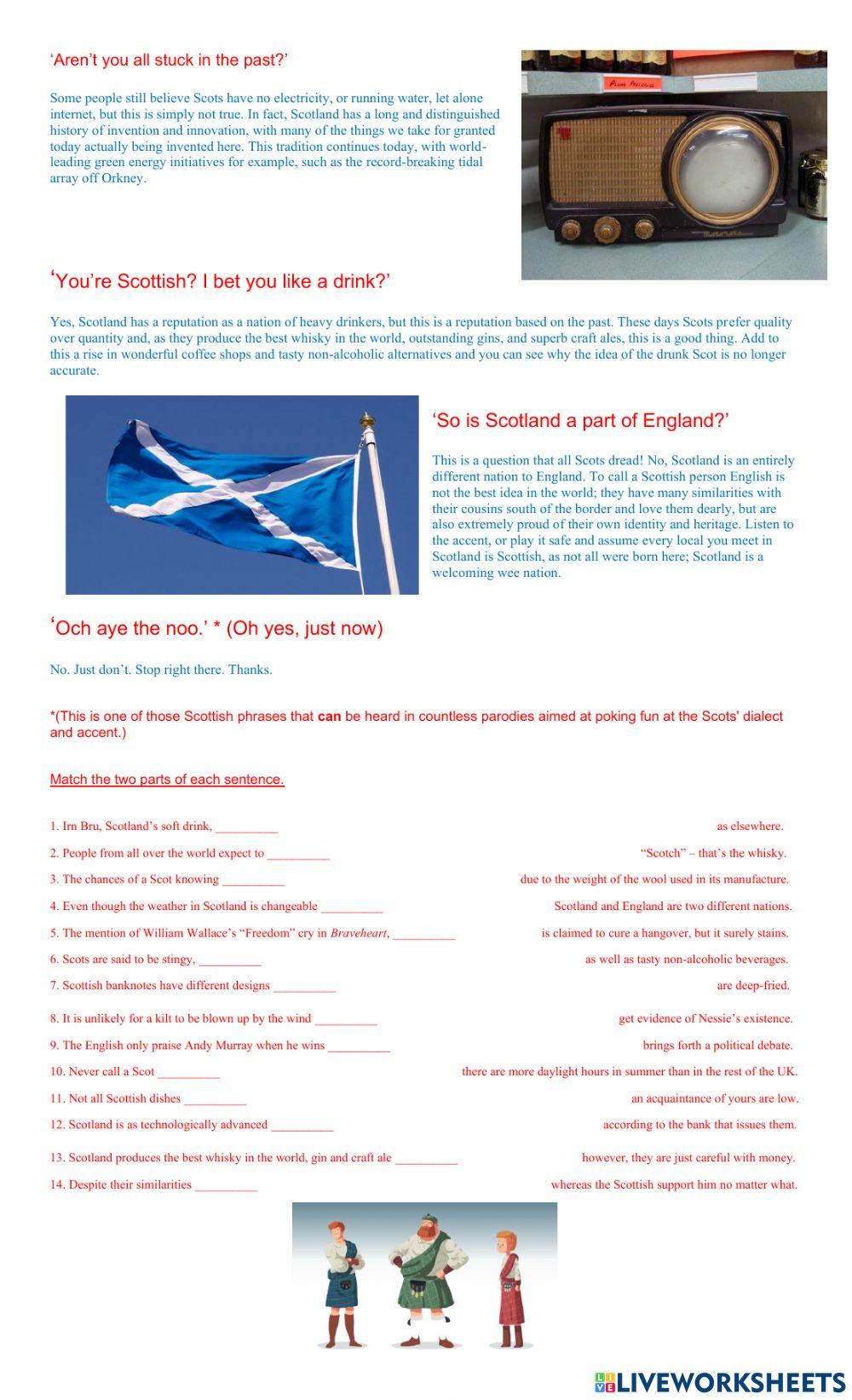 15 Things You Should Never Say to a Scottish Person