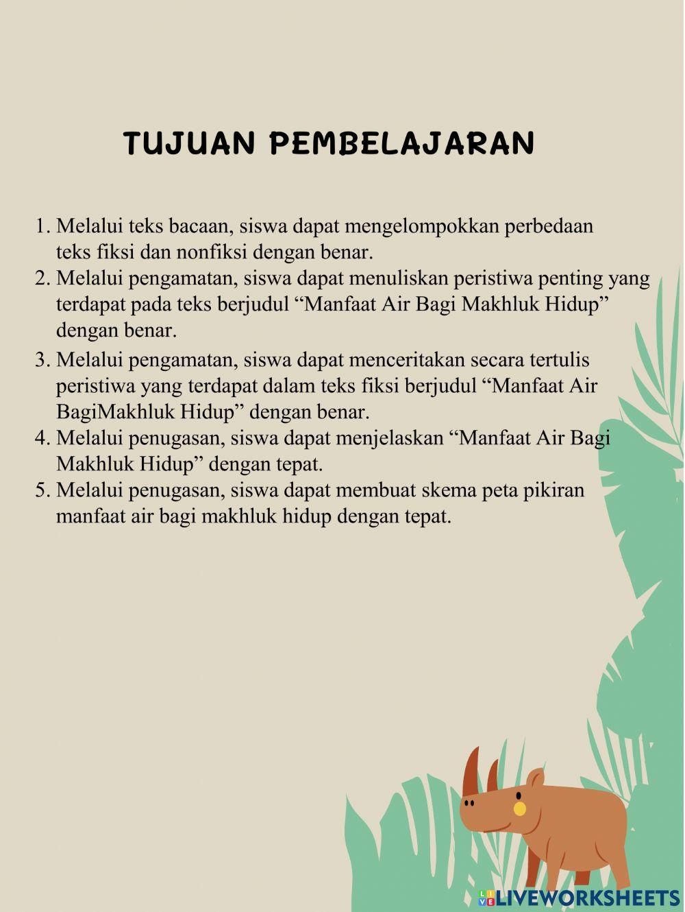 Tema 8 sub 1 Pembelajaran 1