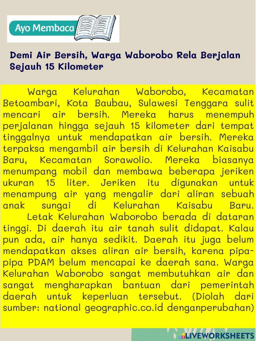 Tema 8 sub 1 Pembelajaran 1