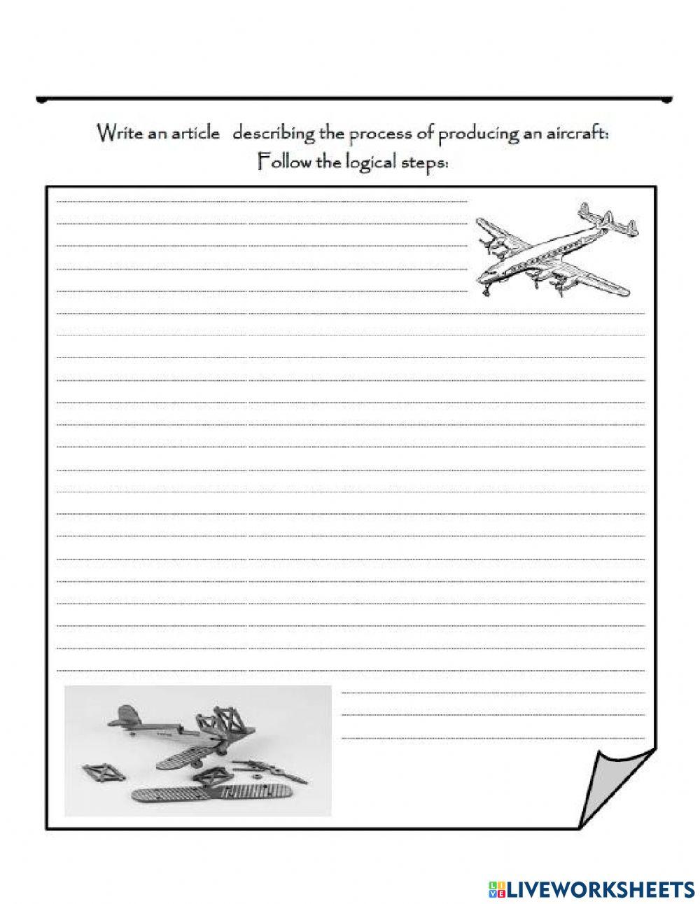 writing 9 Describing a process