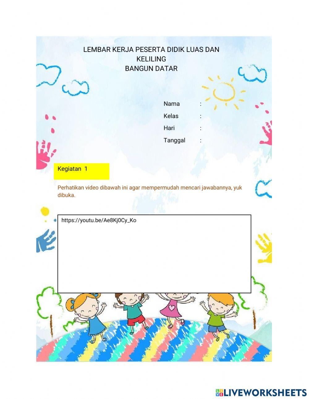 Keliling dan Luas Bangun Datar