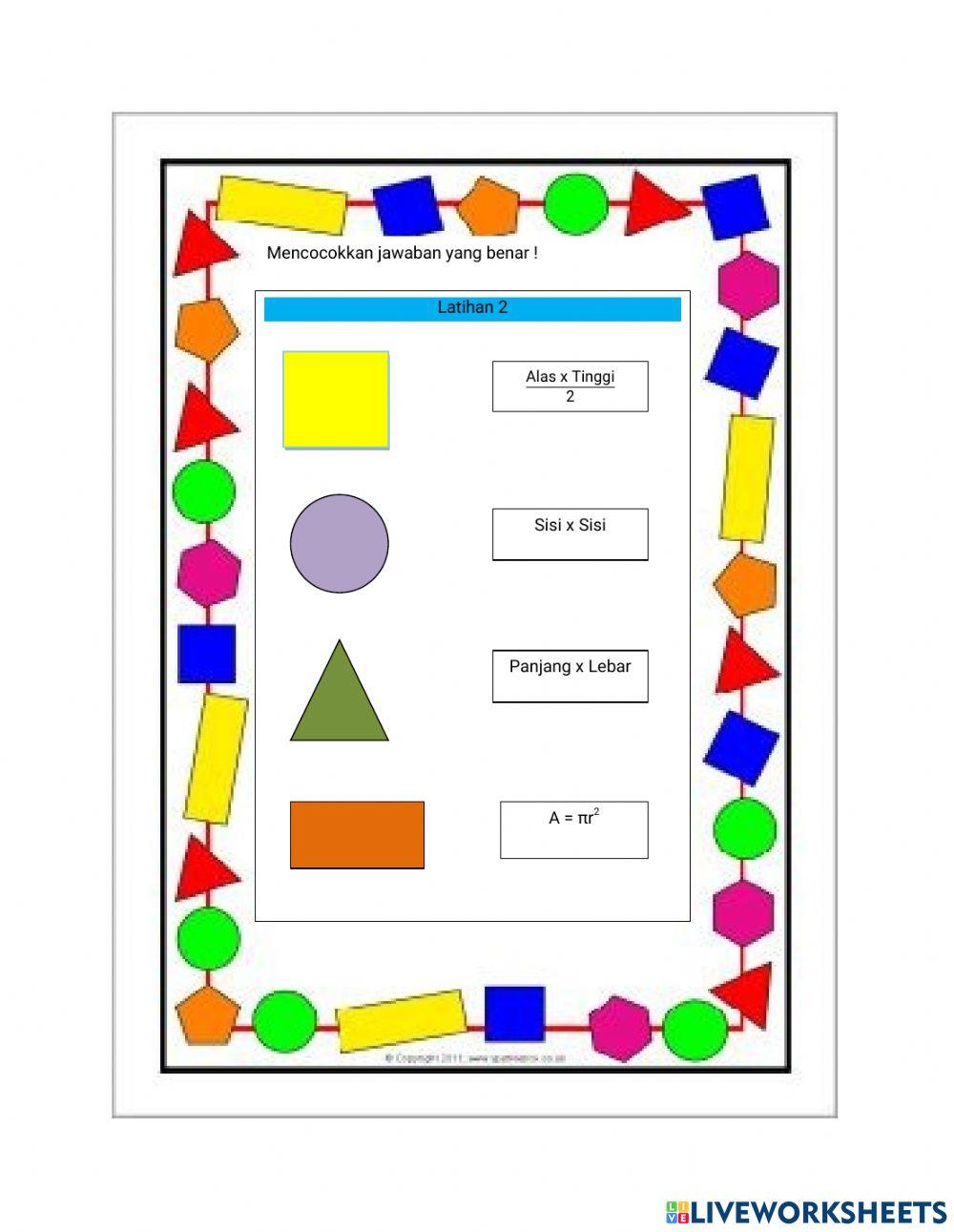 Keliling dan Luas Bangun Datar
