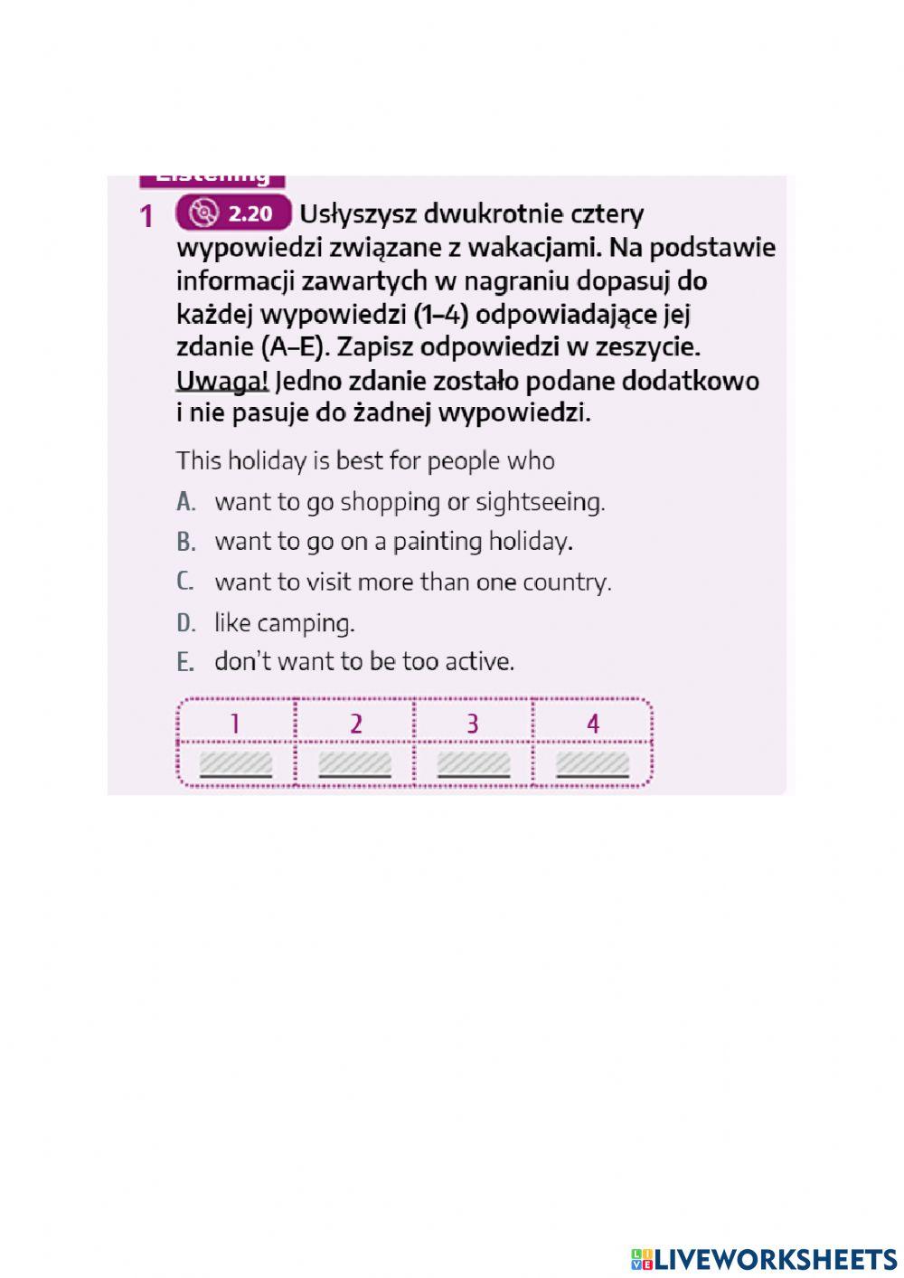 Powtórka do egzaminu 11