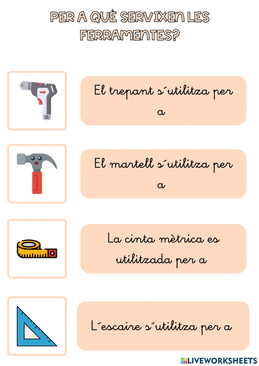 Per a què servixen les ferramentes?