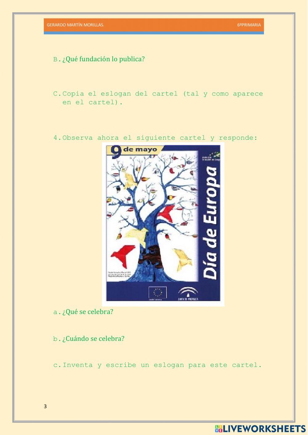 Escritura. Tarea 16.