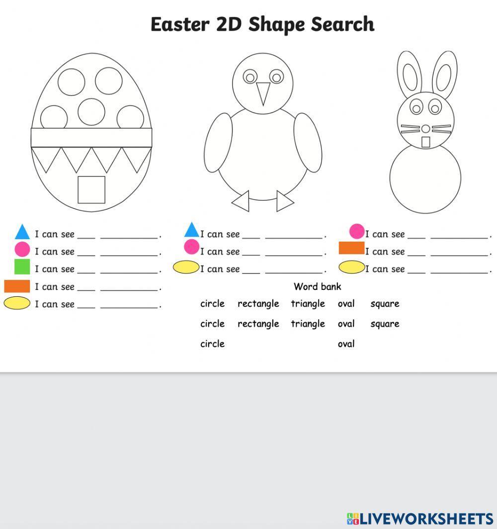 Easter Shape Search