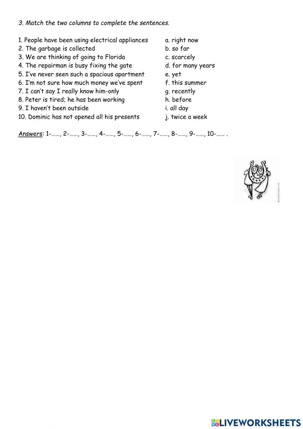 Mastering Unit 1 Grammar Test