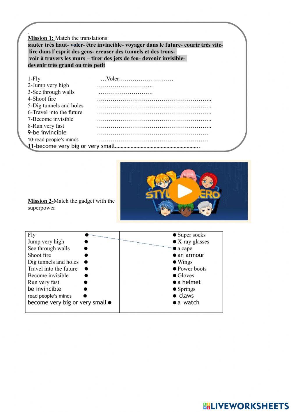 Superheroes gadgets and superpowers BBC