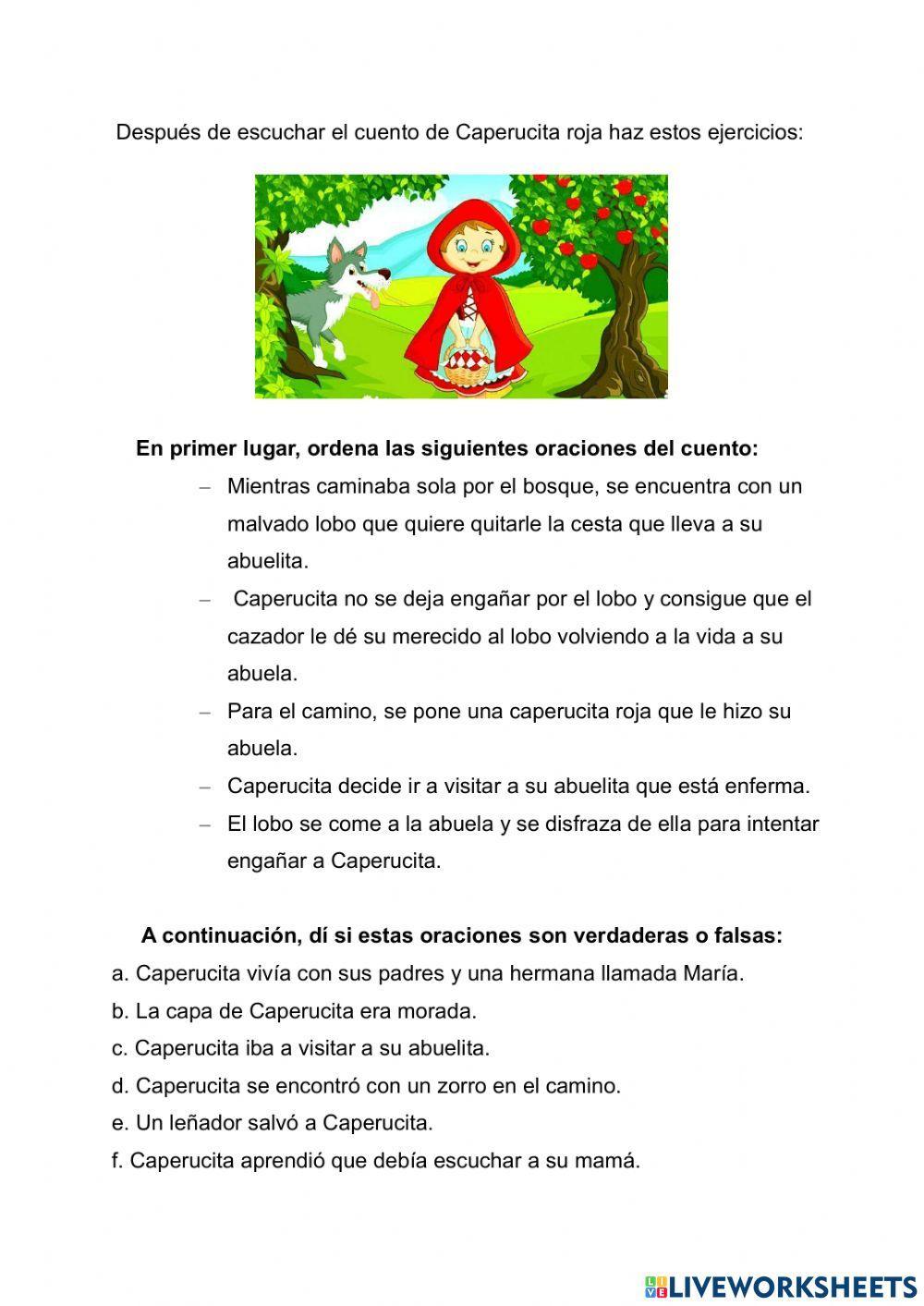 Compresión Caperucita roja