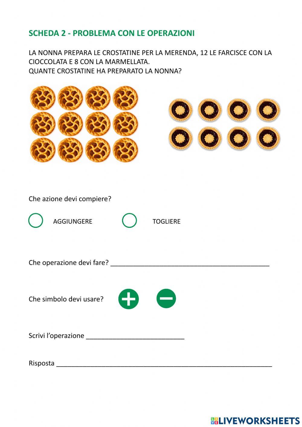 Problema con operazioni