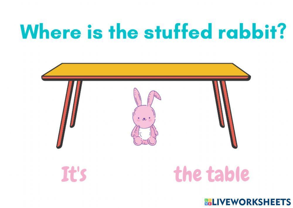 Where is? Basic prepositions