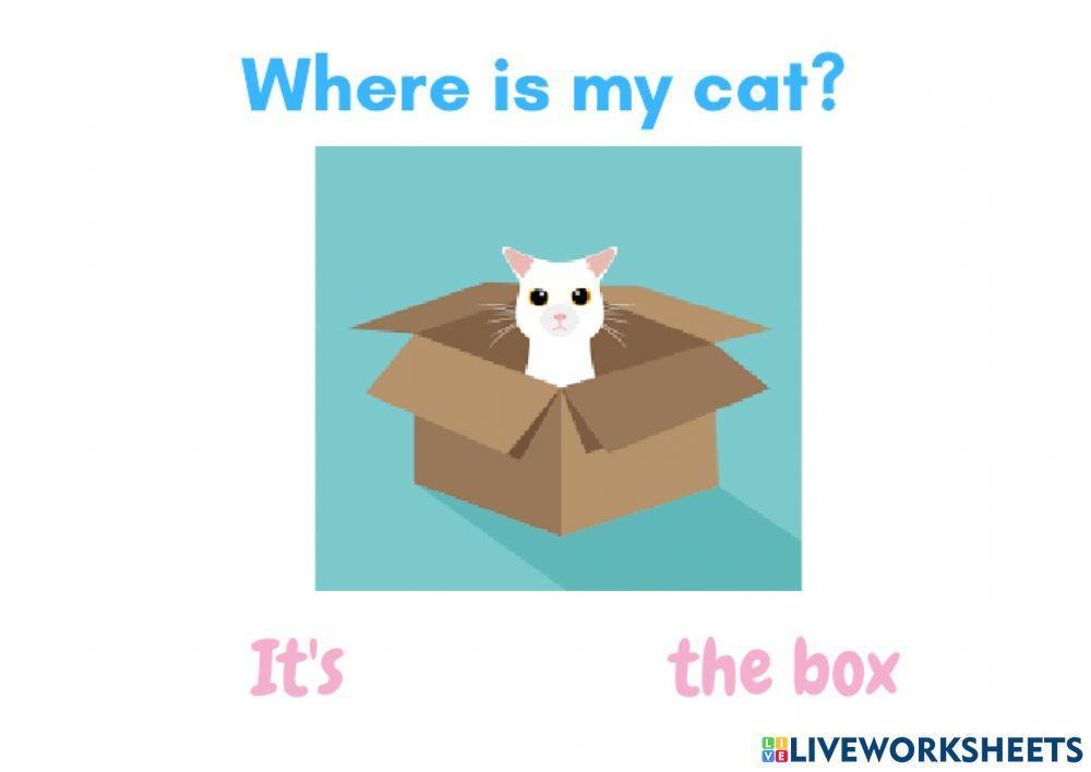 Where is? Basic prepositions