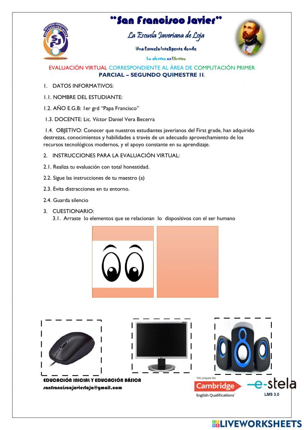 Evaluación de Computación