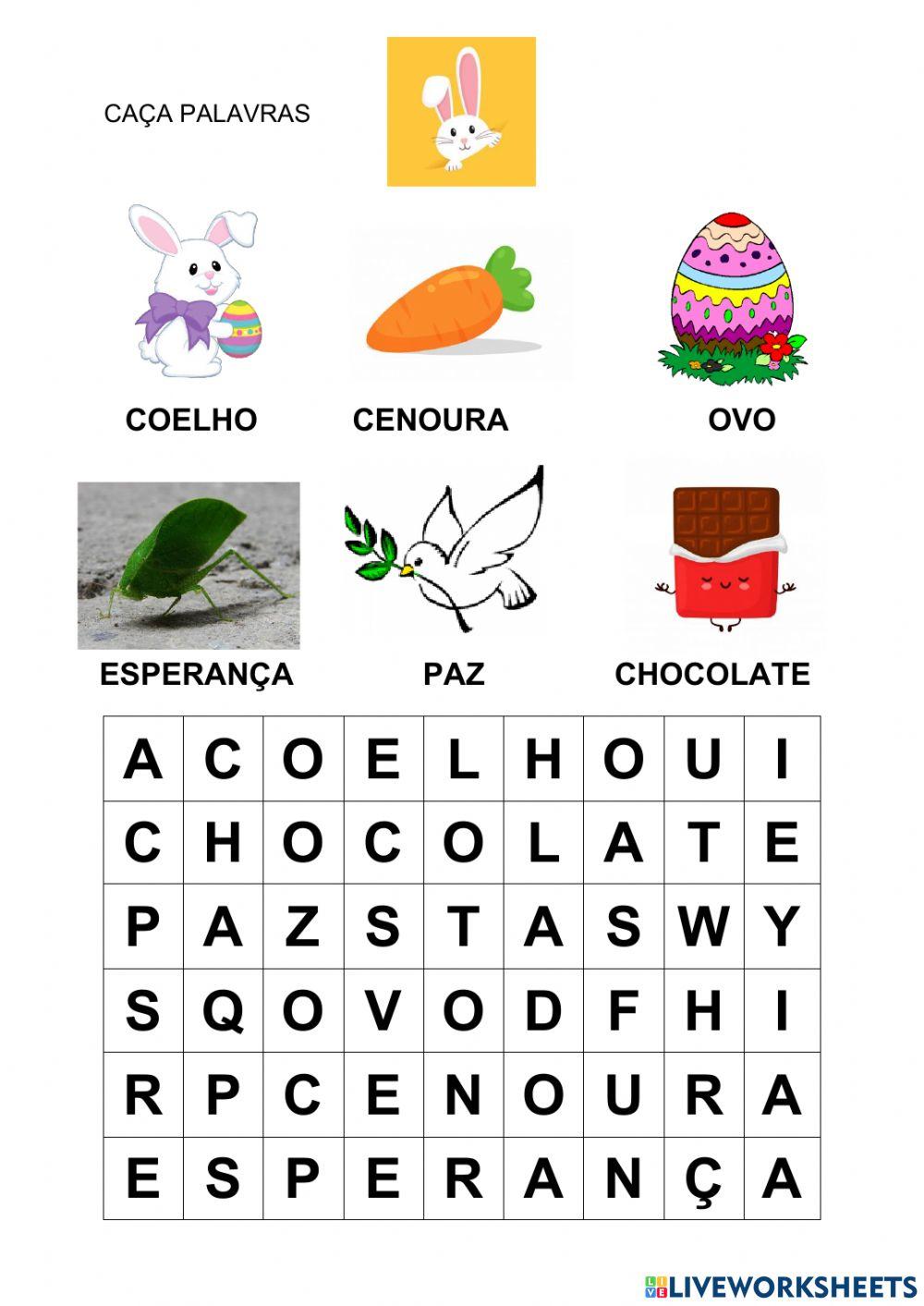 ATIVIDADE DE PÁSCOA AEE EJA